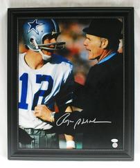 ROGER STAUBACH AUTOGRAPHED DALLAS COWBOYS PHOTO 202//243